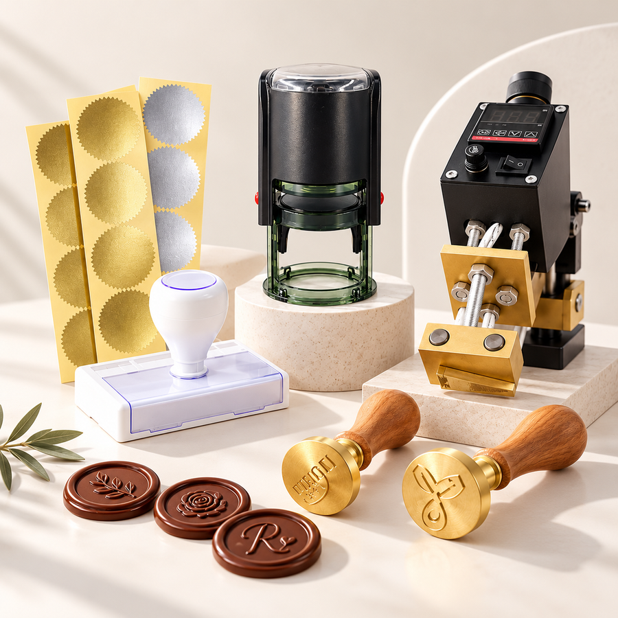Custom stamps made to order for Fujairah businesses